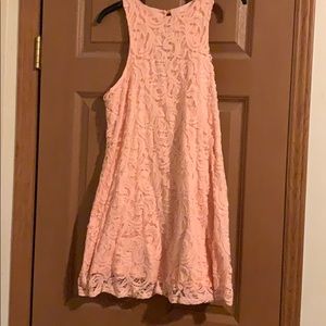 Bubble gum pink summer dress